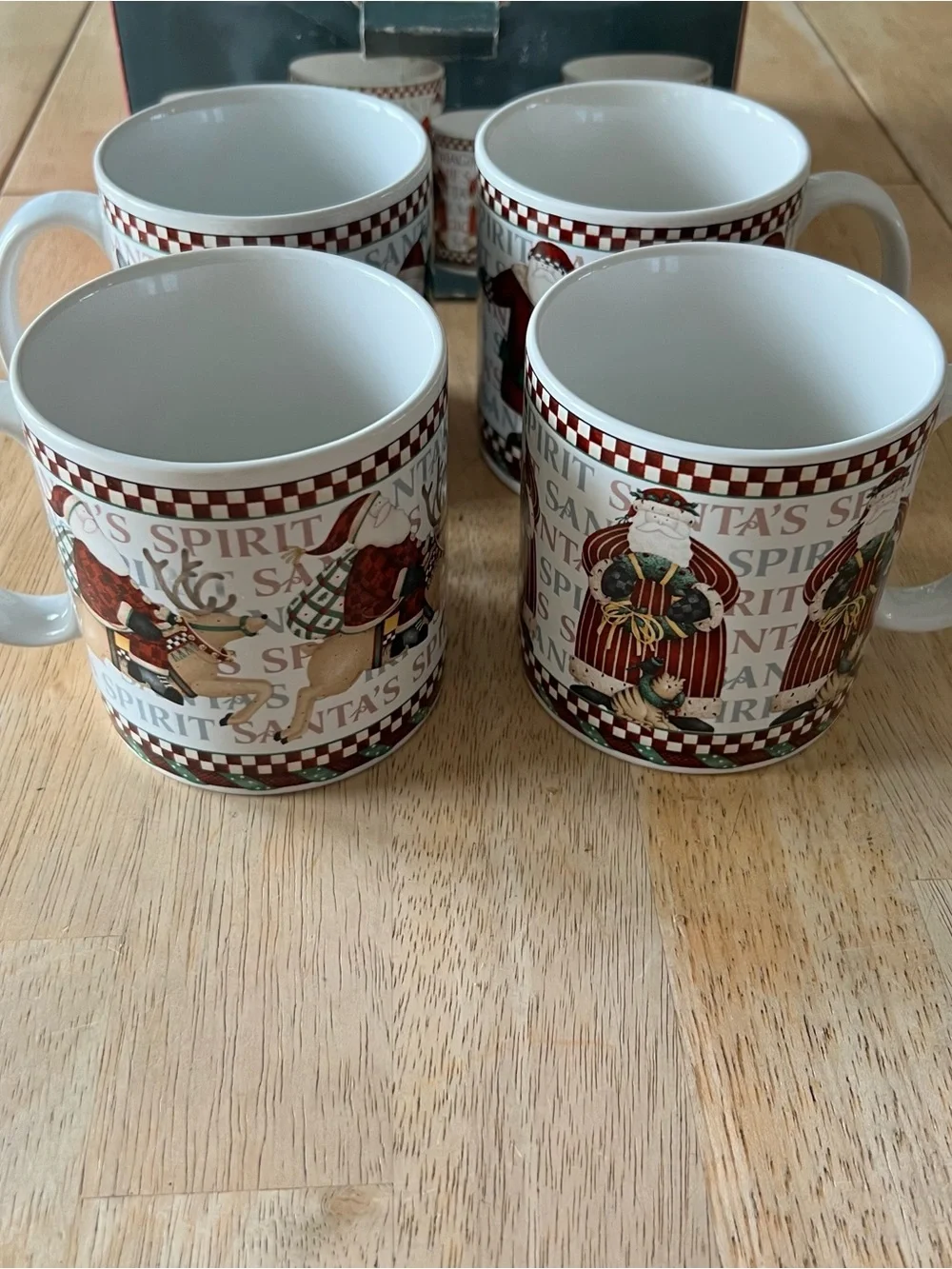 Sakura “Santa’s Spirit” Mugs